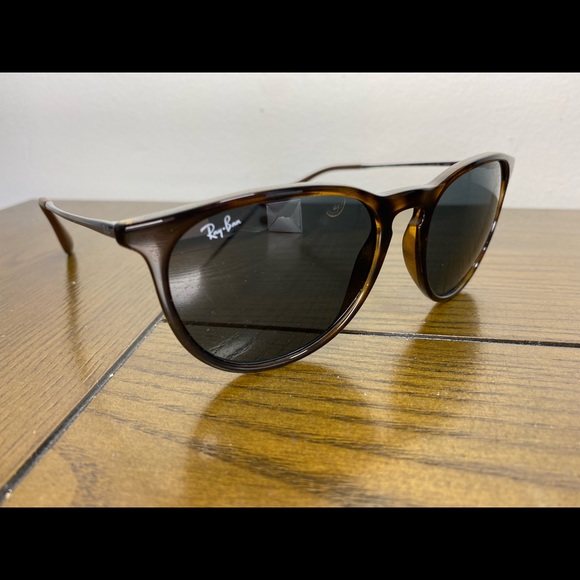 Ray-Ban Erika, Light Havana/Dark Green. S:54 | BRAND NEW | Box+case+cloth incl. - Picture 5 of 5